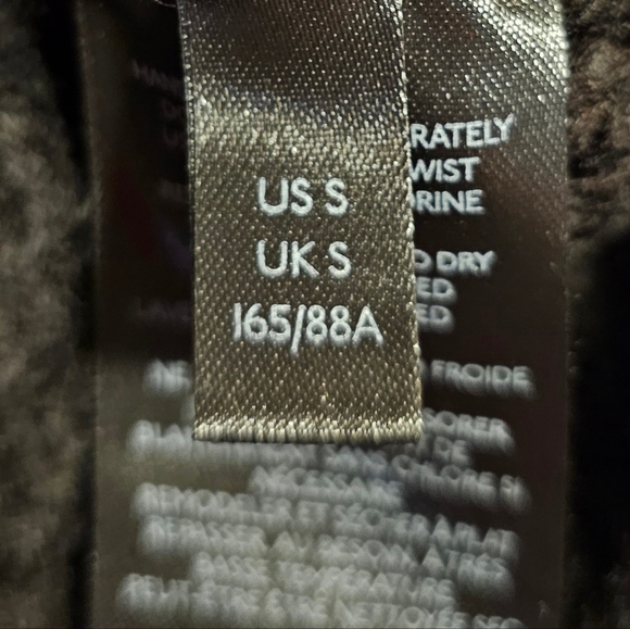 Free People Carter Pullover Sweater SMALL Black Oversized Relaxed Fit - Picture 8 of 9